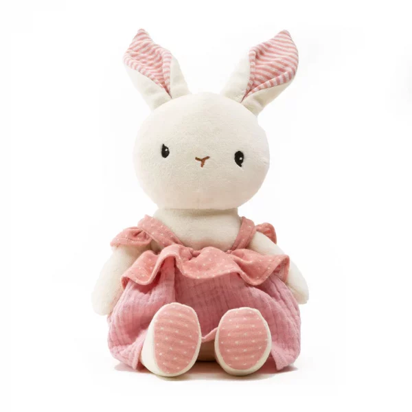 Large rabbit pink - organic cotton