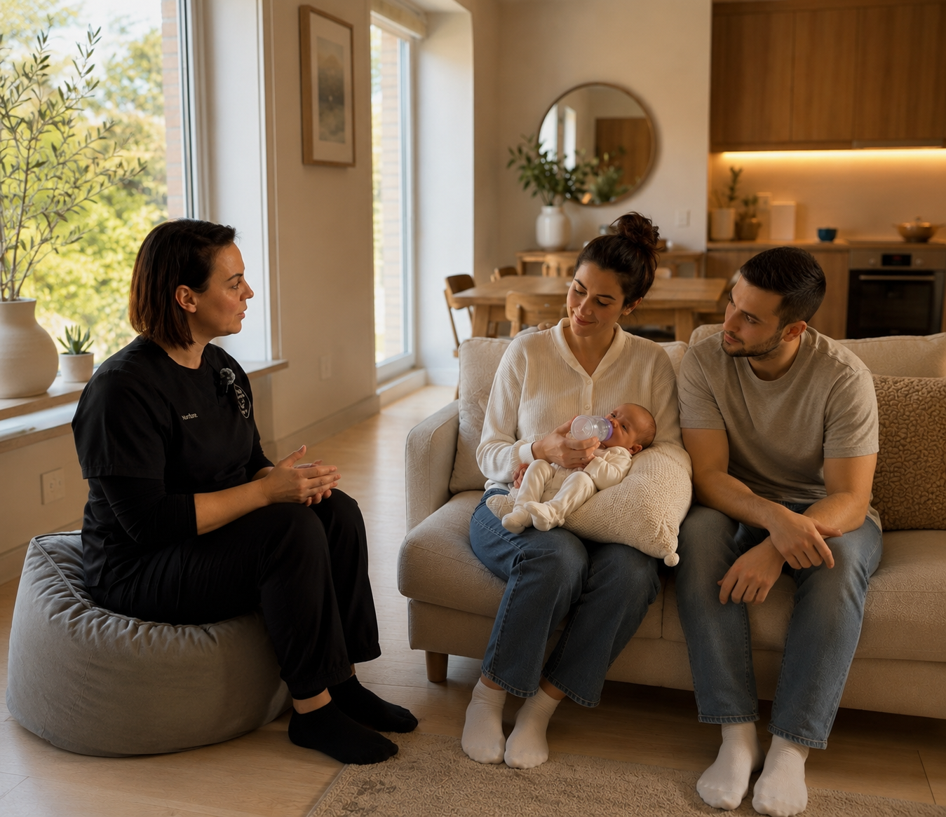 Home support visits are available across Cheshire and Shropshire